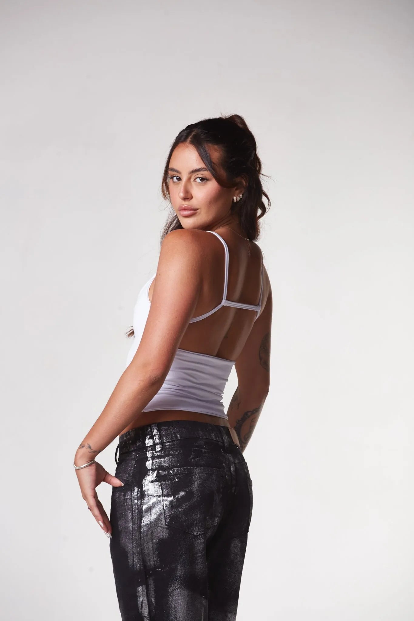 Calça Jeans Star Pintura Metálica