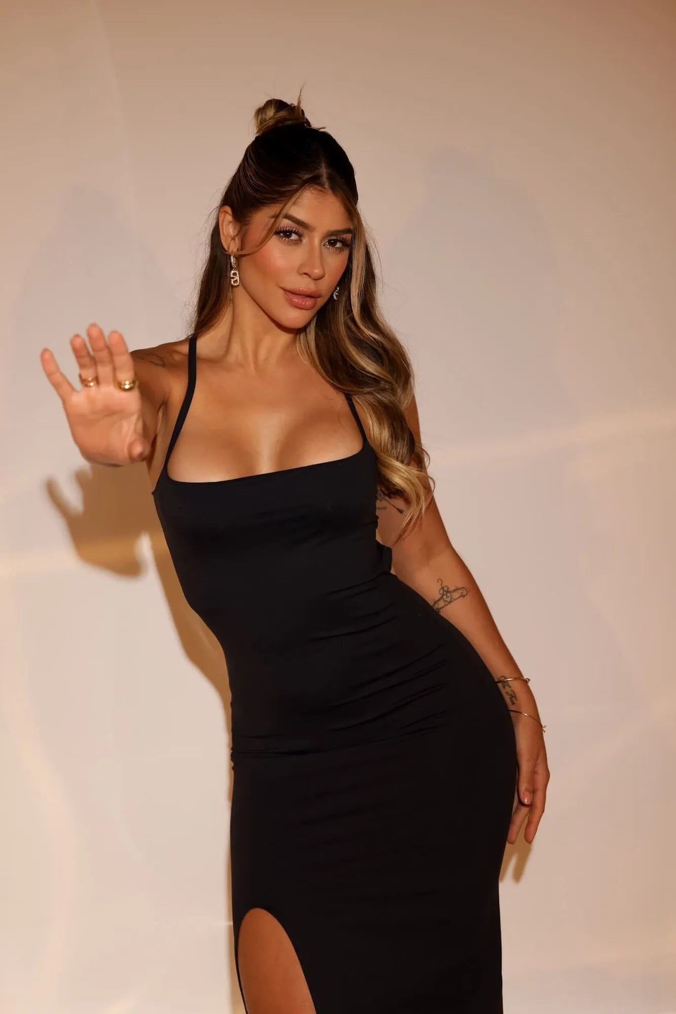 Vestido Longo Rubi Saia Fenda